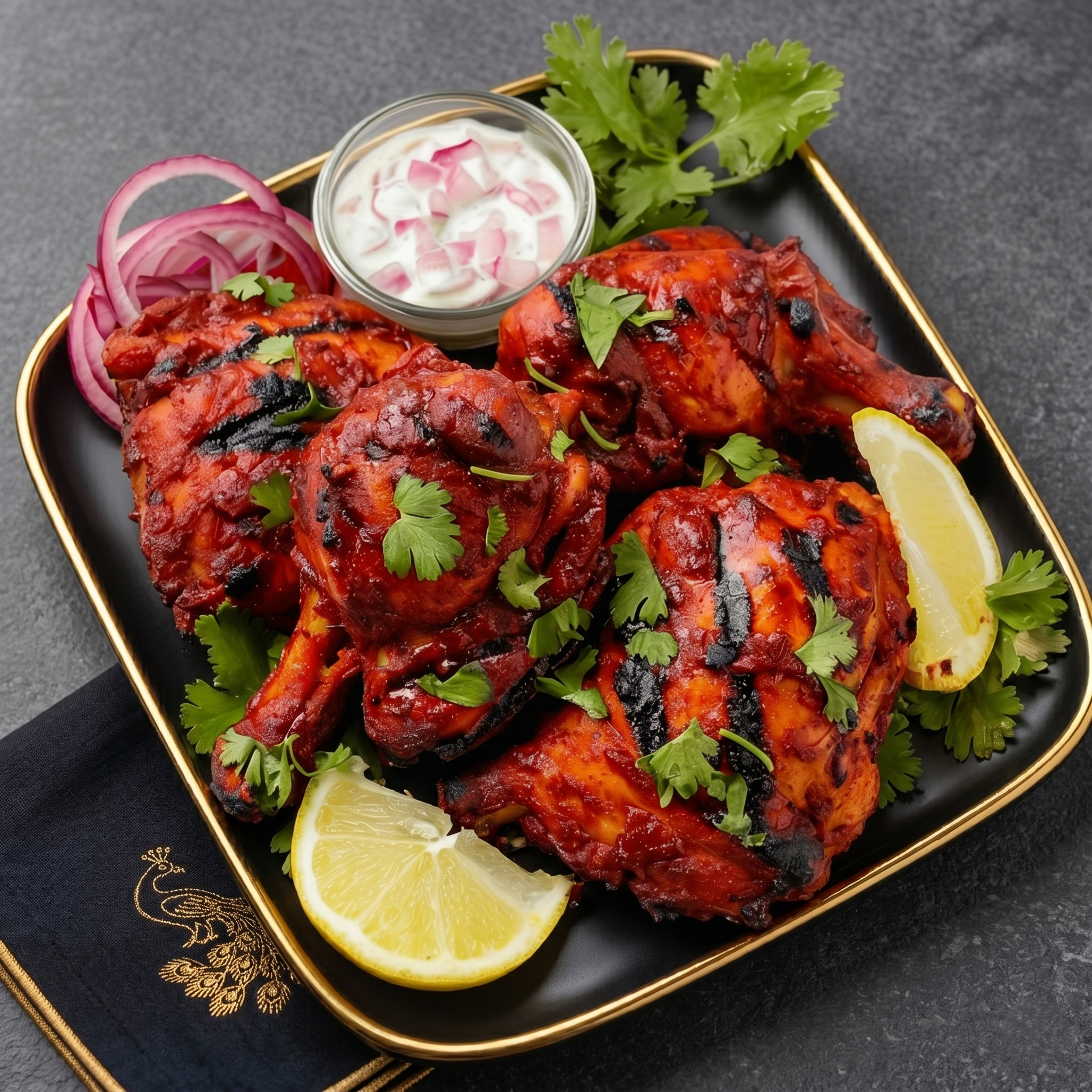 Tandoori Chicken.