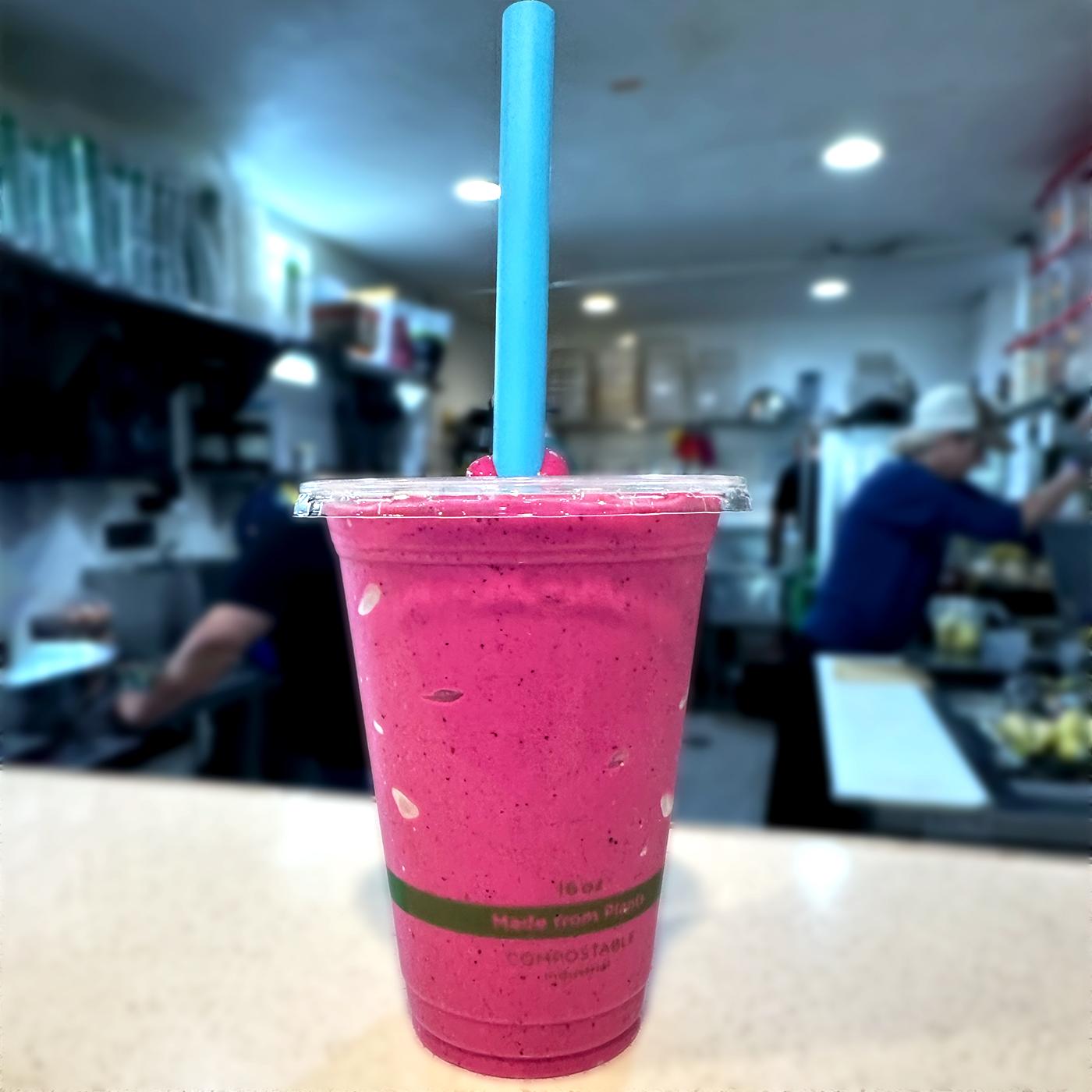Dragonfruit Smoothie.