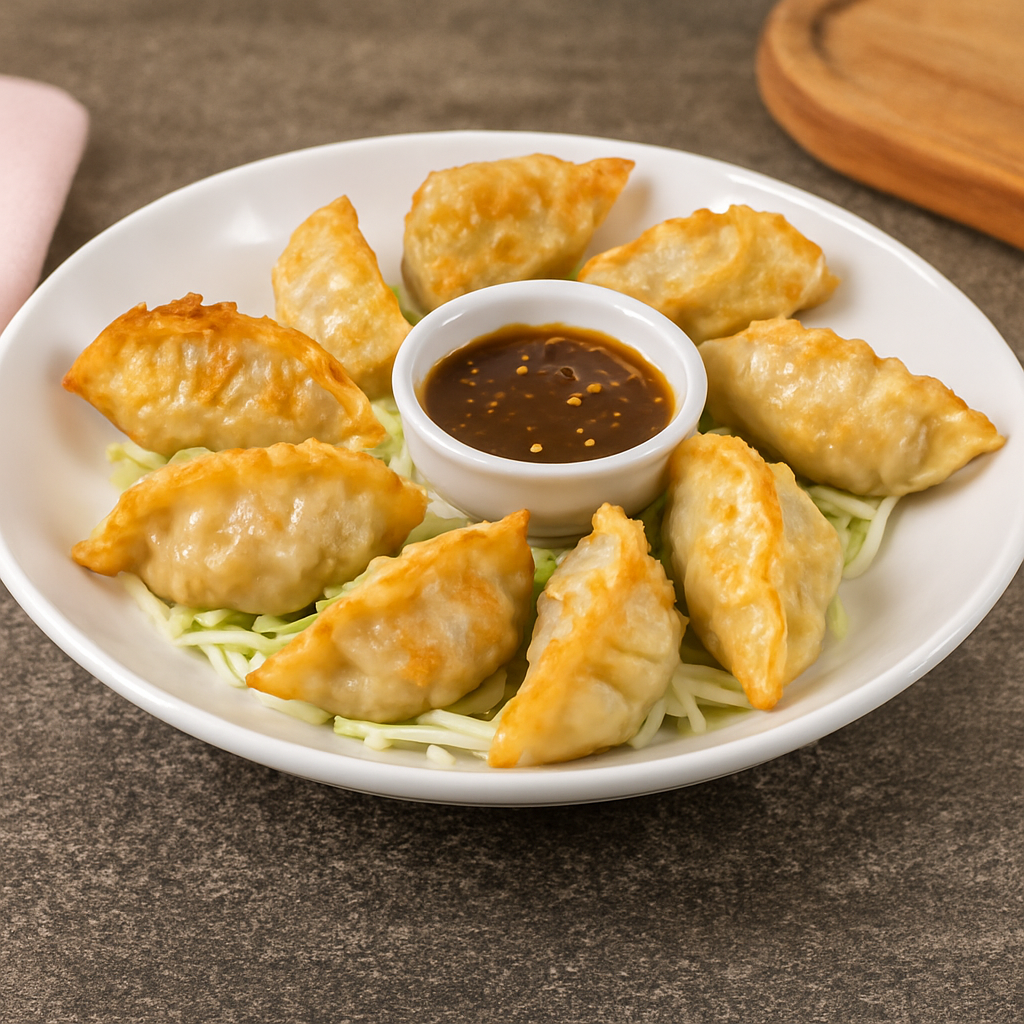 Fried Gyoza (8).