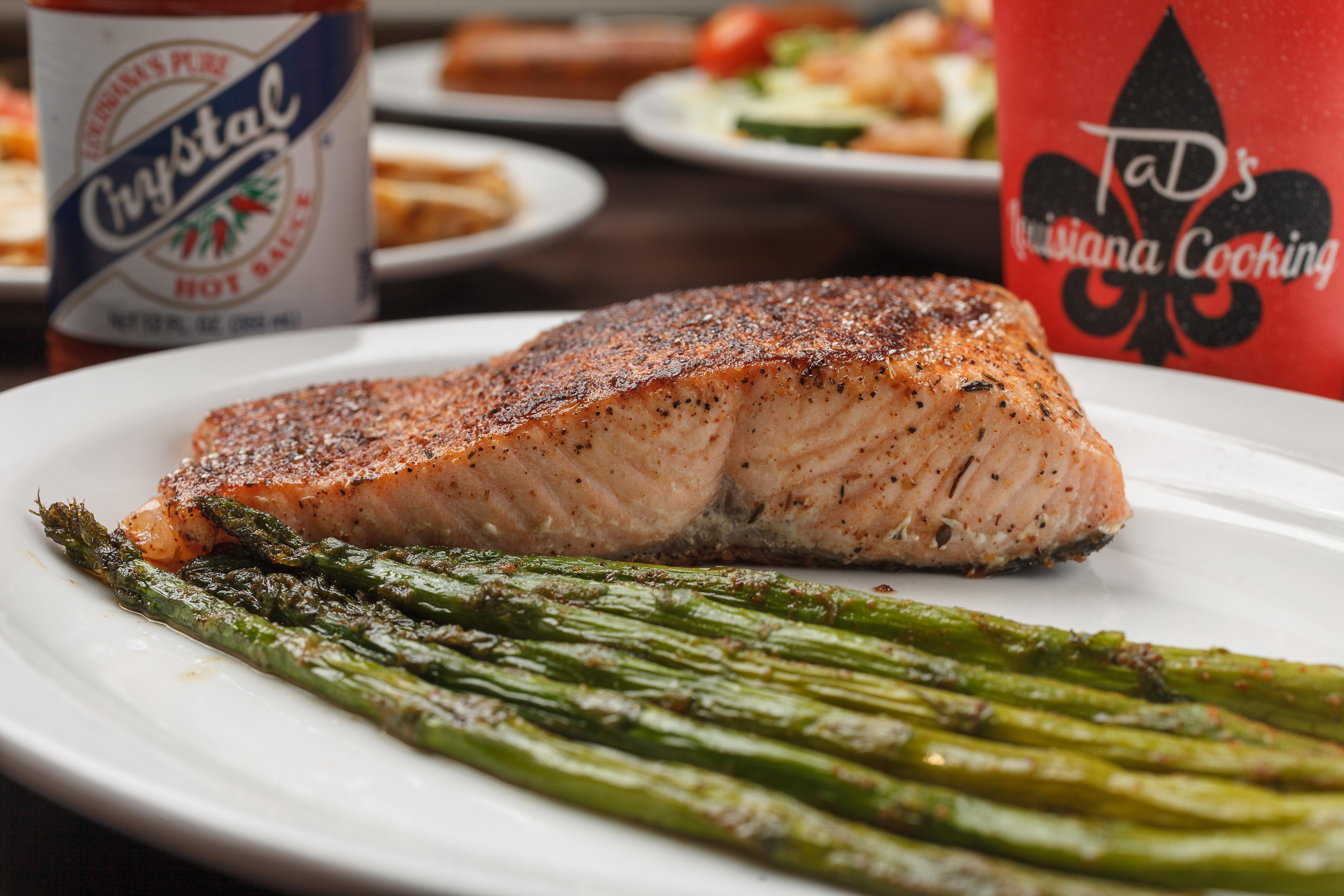 Grilled Atlantic Salmon.