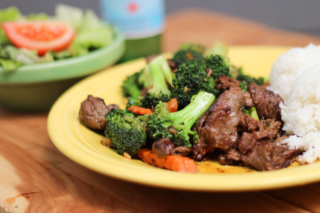 L. Broccoli Oyster Sauce.