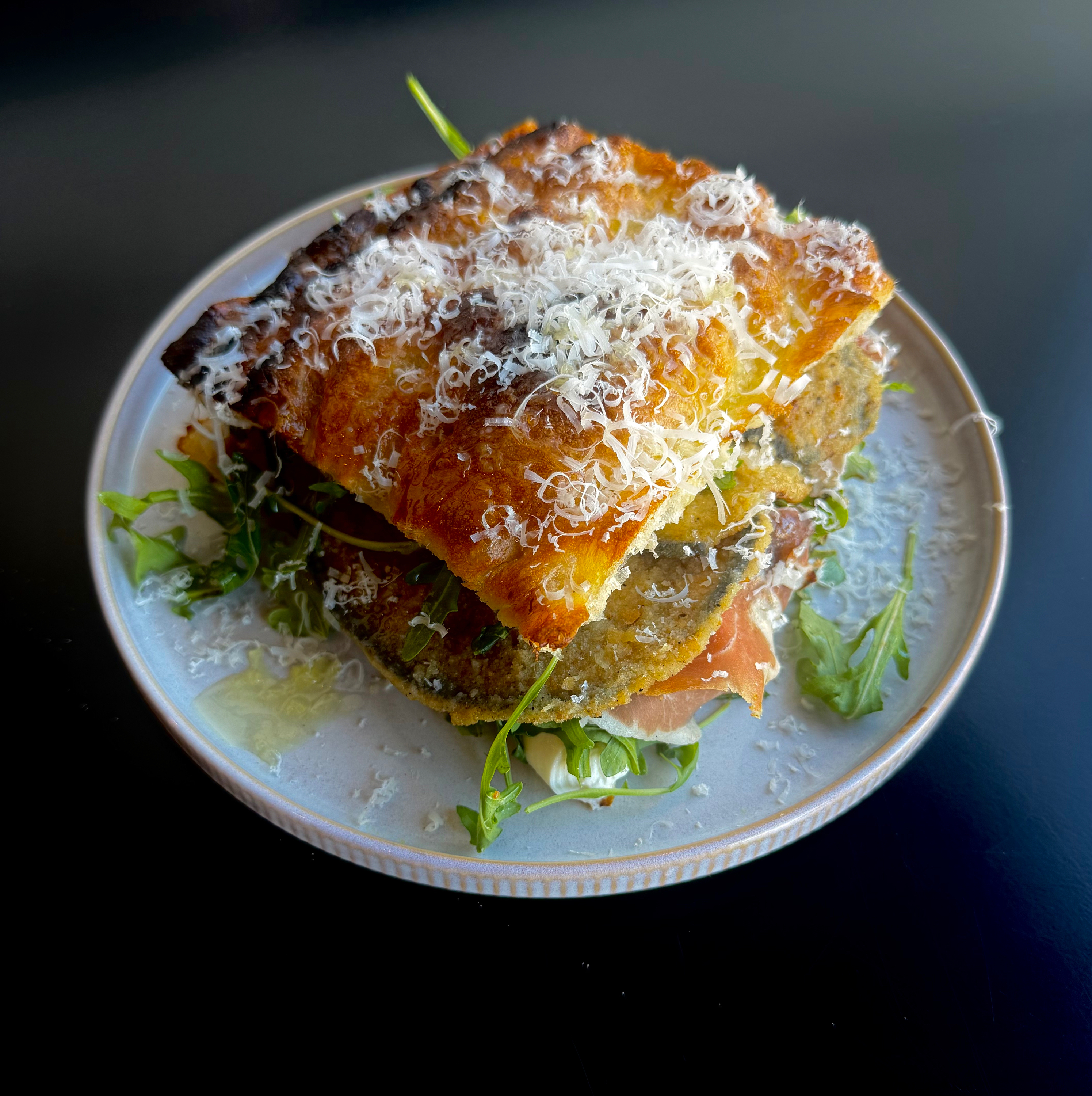 Eggplant Sandwich.