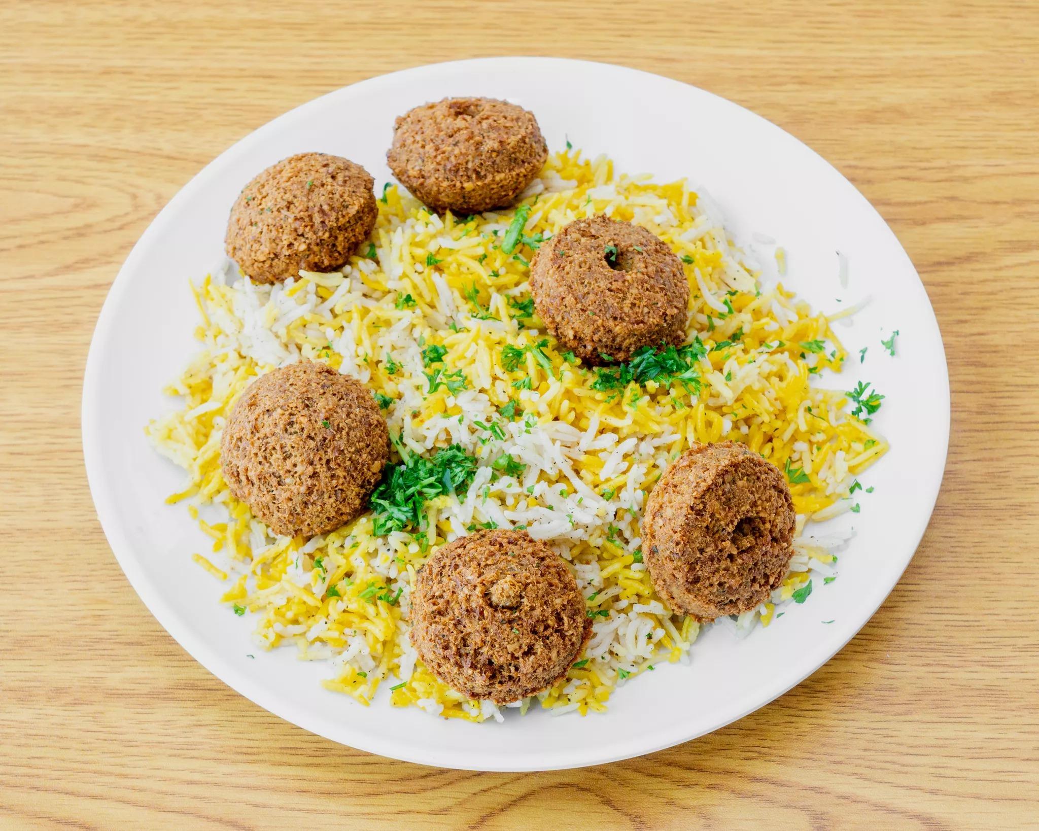 Falafel Plate.