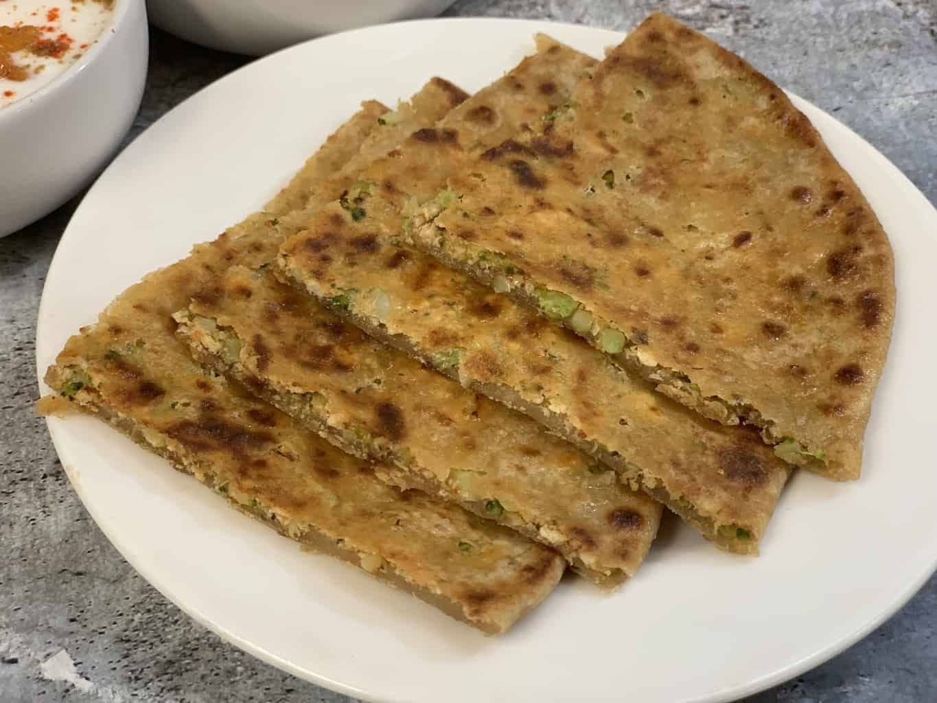 Paneer Paratha.