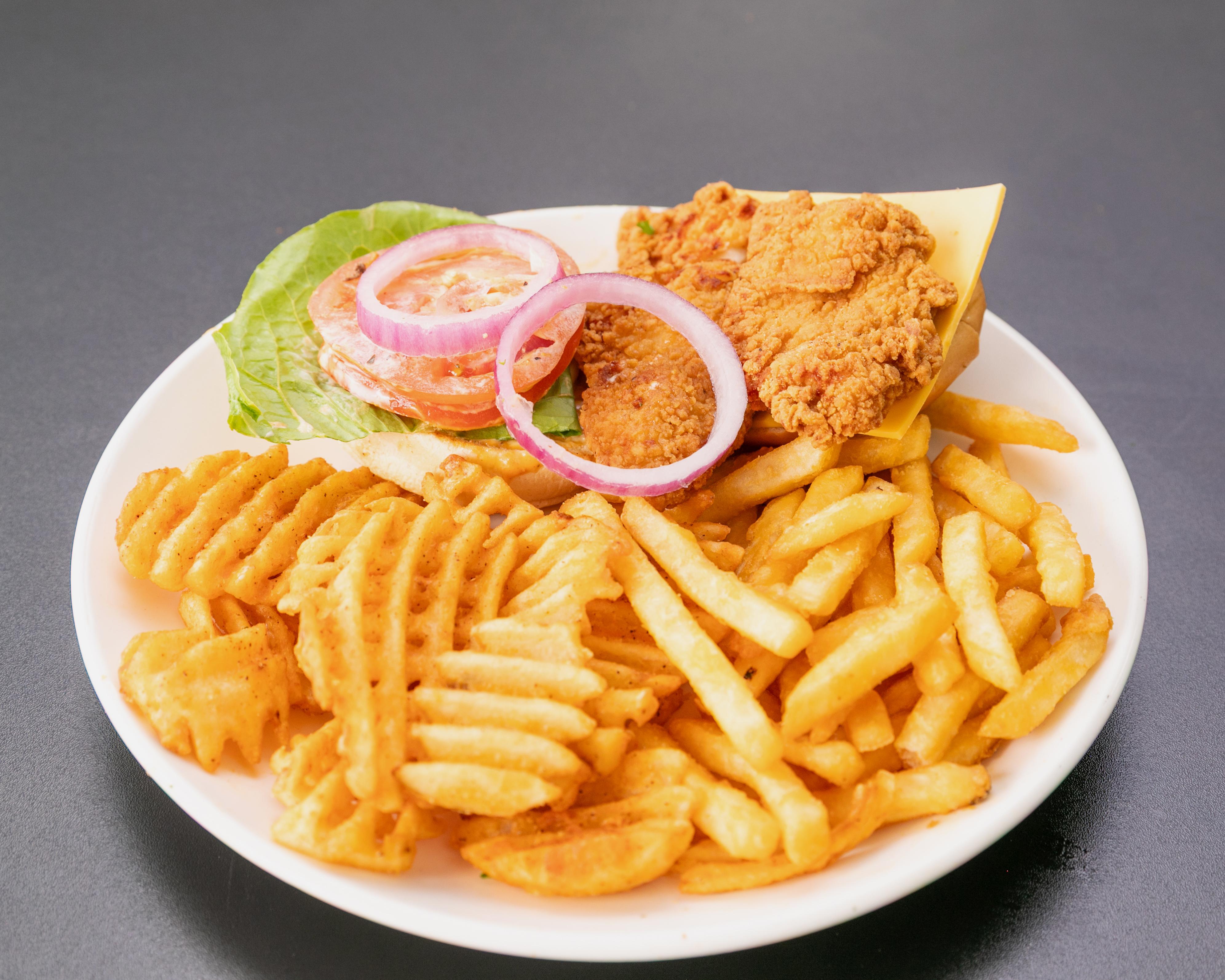 Crispy Chicken Sandwich.