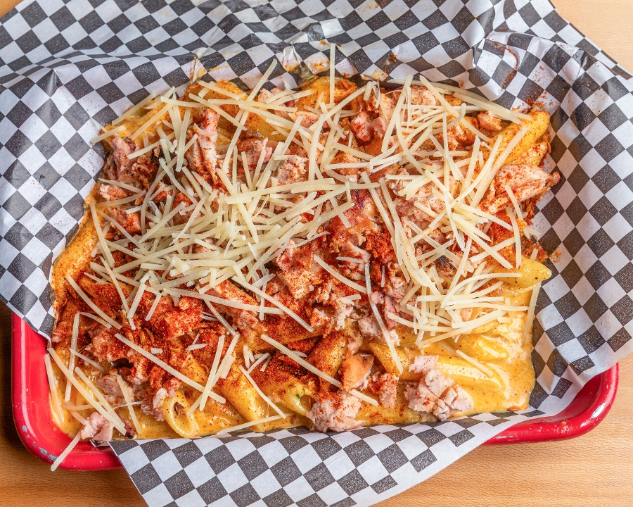 Smoked Chicken Pasta.