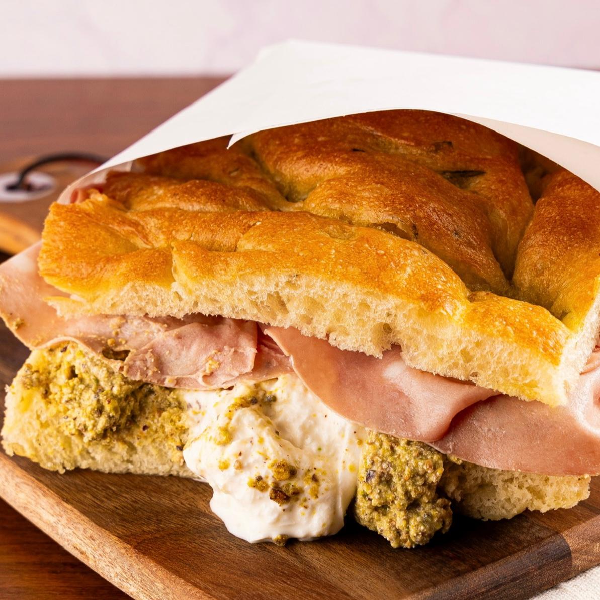 6. MORTADELLA - BOLOGNA PANINO.