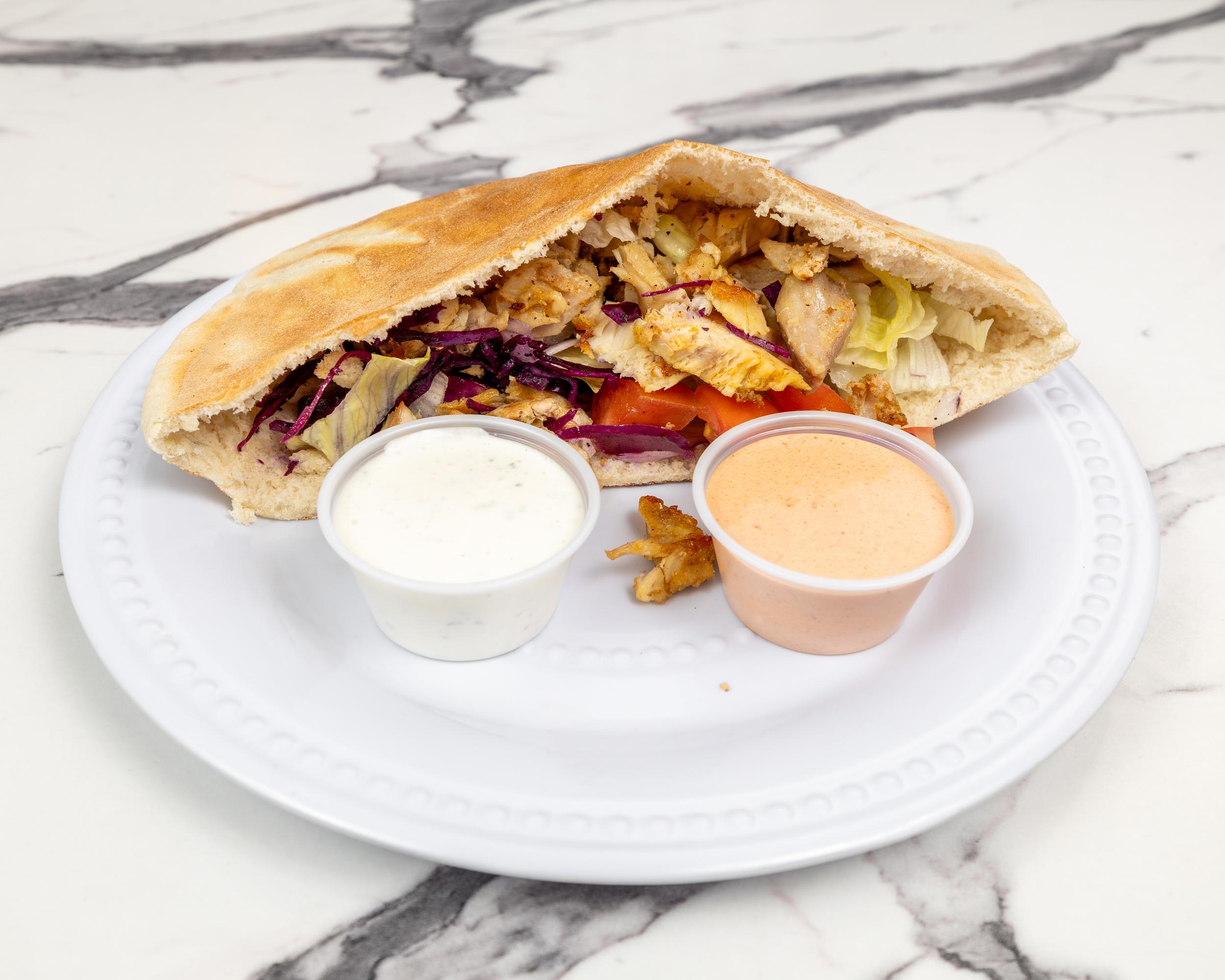 Chicken Döner Sandwich.
