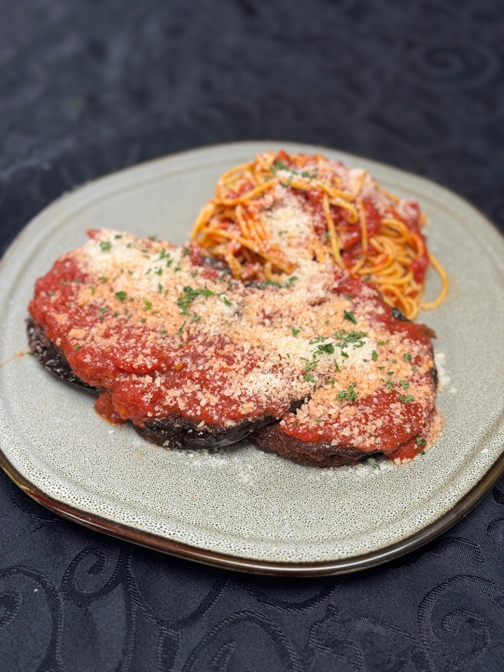 Eggplant Parmigiana.