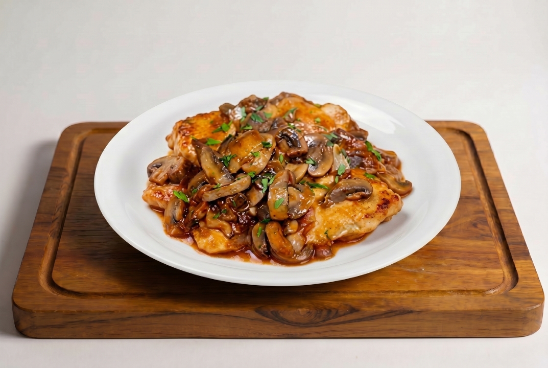 Veal Marsala (Lunch).