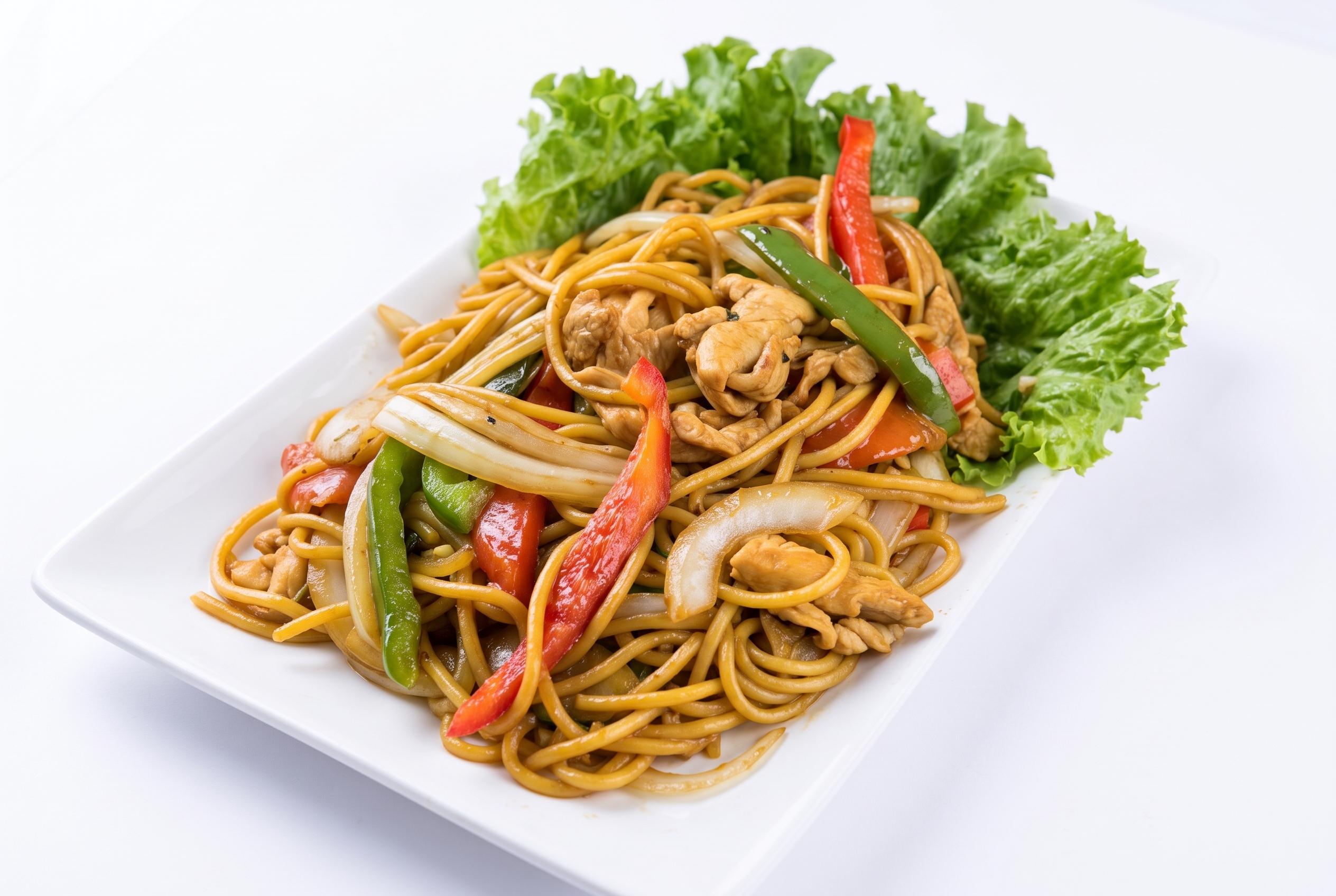Spaghetti pad kee mow.