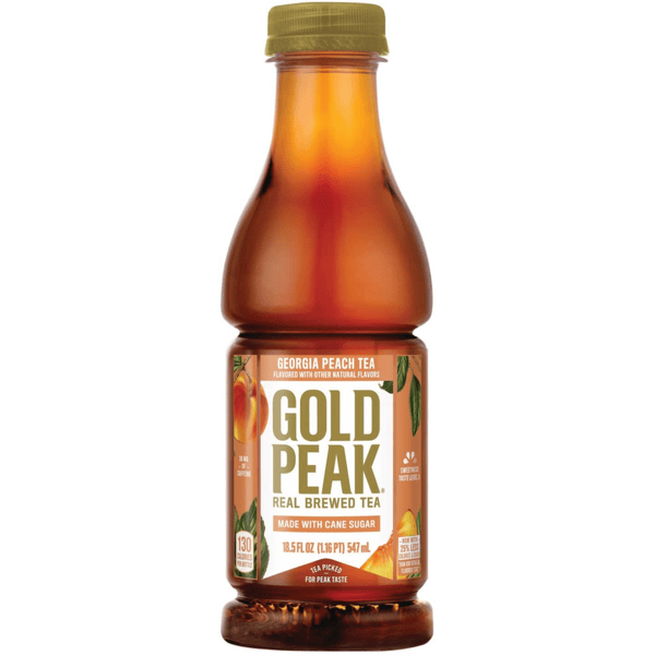 Gold Peak Peach Tea.