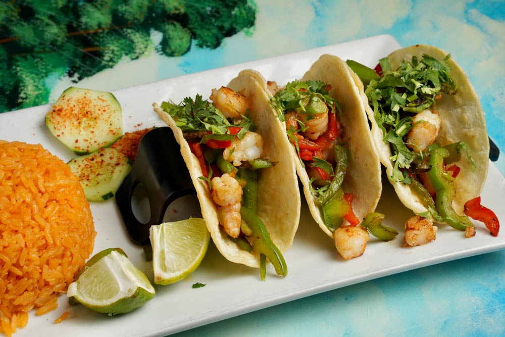 Shrimp Tacos.