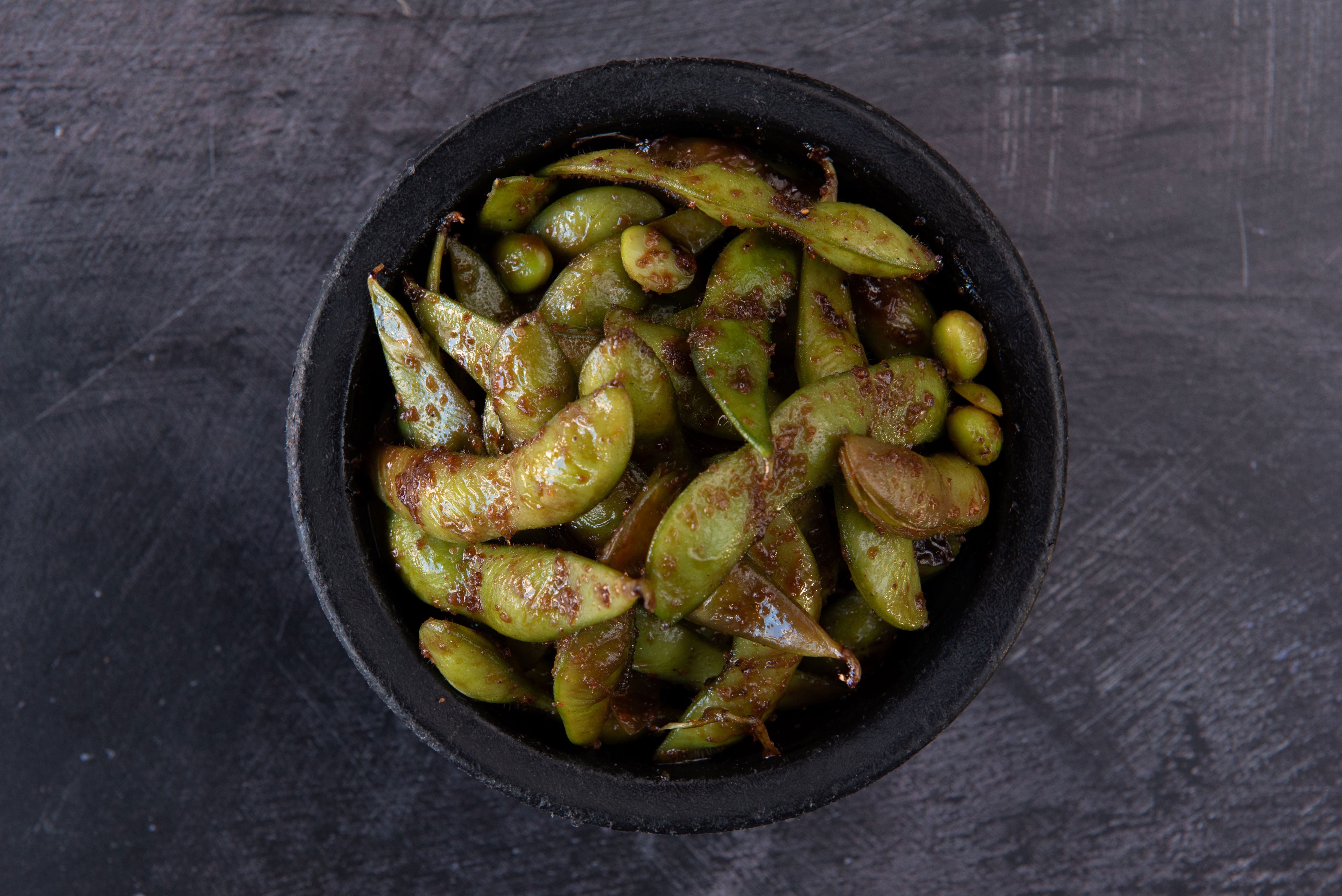 Garlic Edamame.