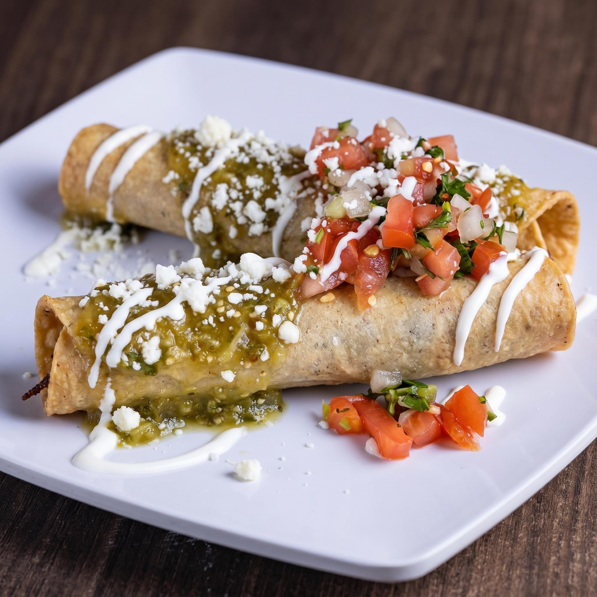 Beef Taquitos.
