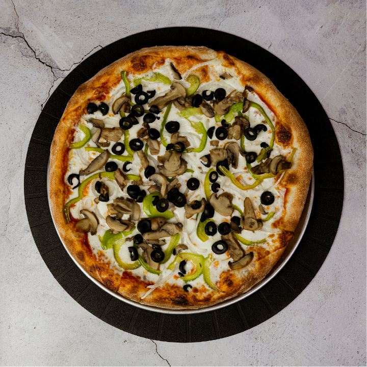 14" All Veggie Pizza.