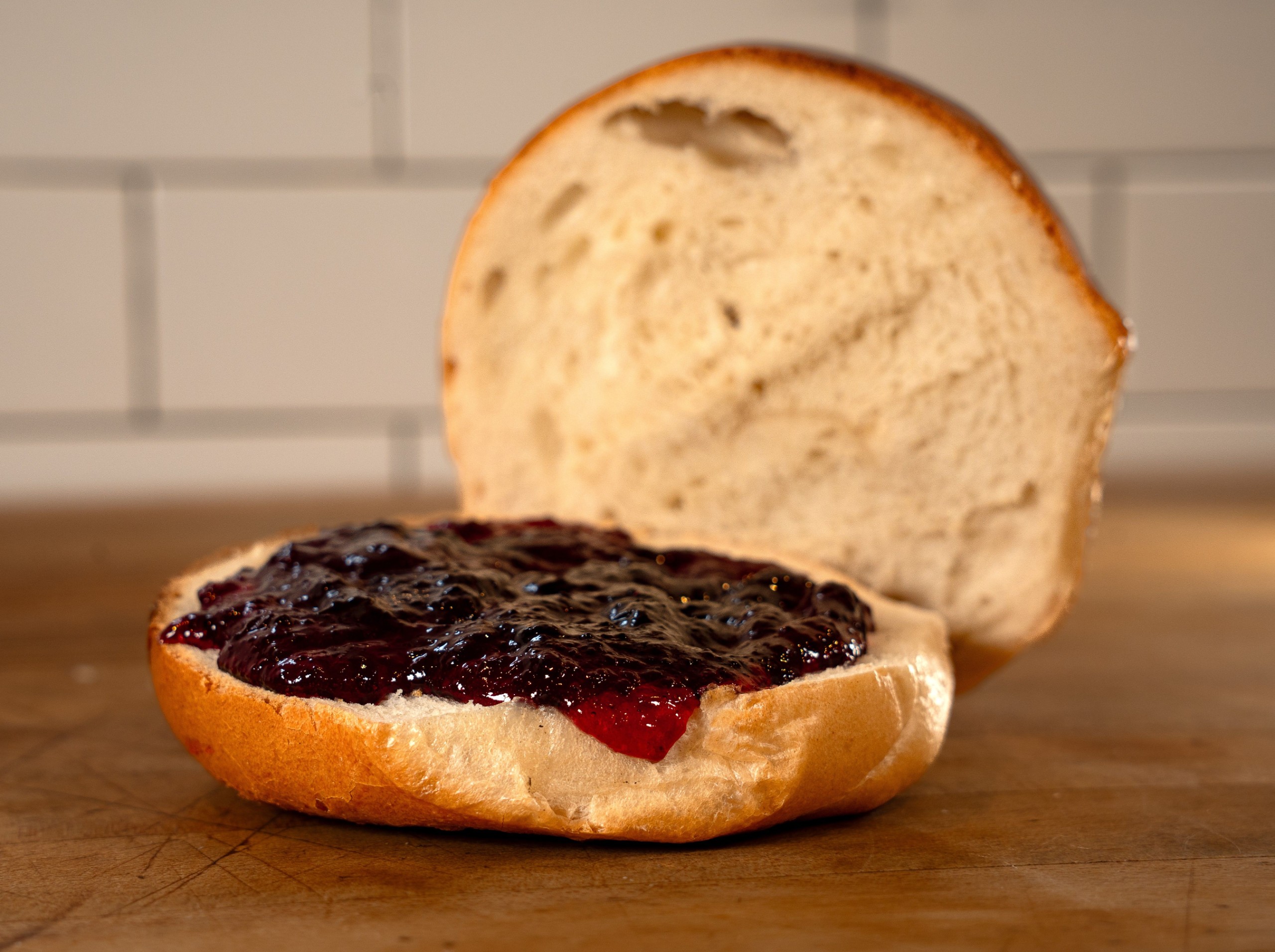 Bagel with Jelly.