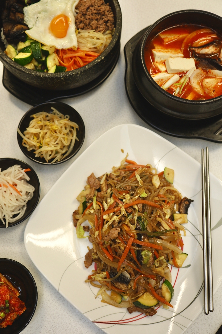 Jap Chae Noodle Stir Fry.