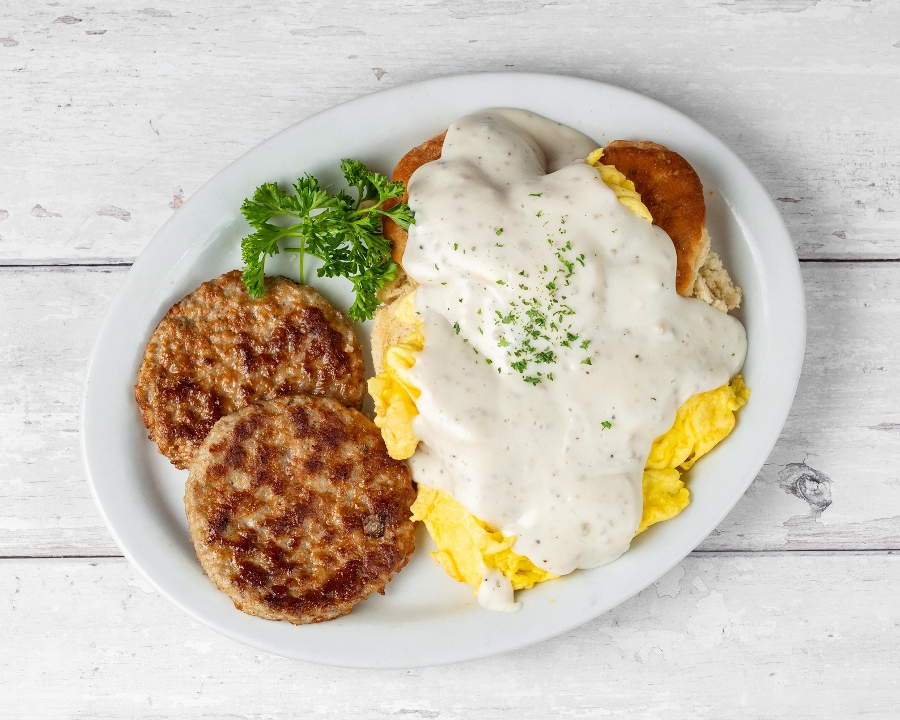 Bisc & Gravy Scramble.