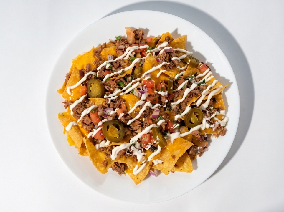 BBQ Nachos.