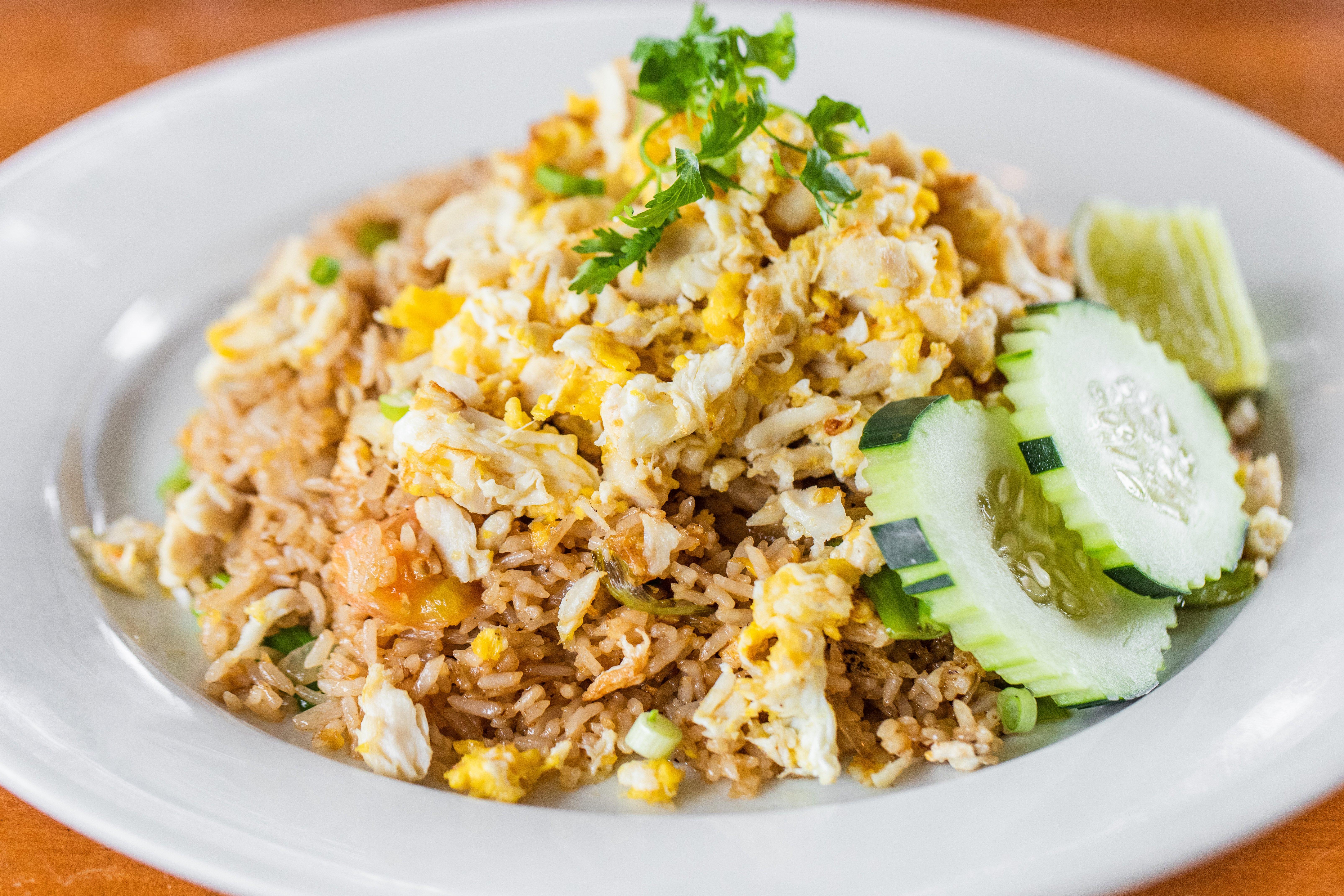 Crab Fried Rice.