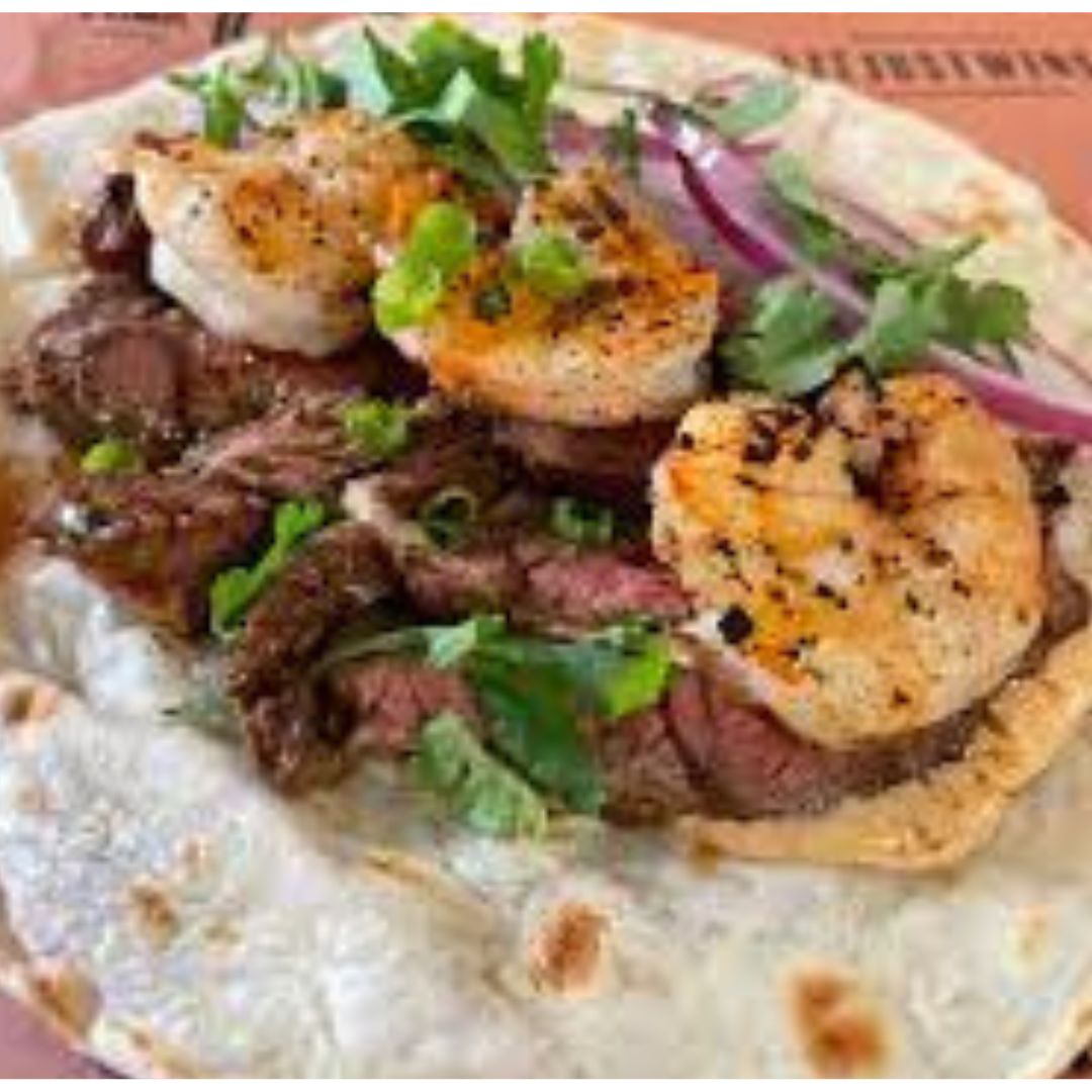 2 Surf and Turf Tacos.
