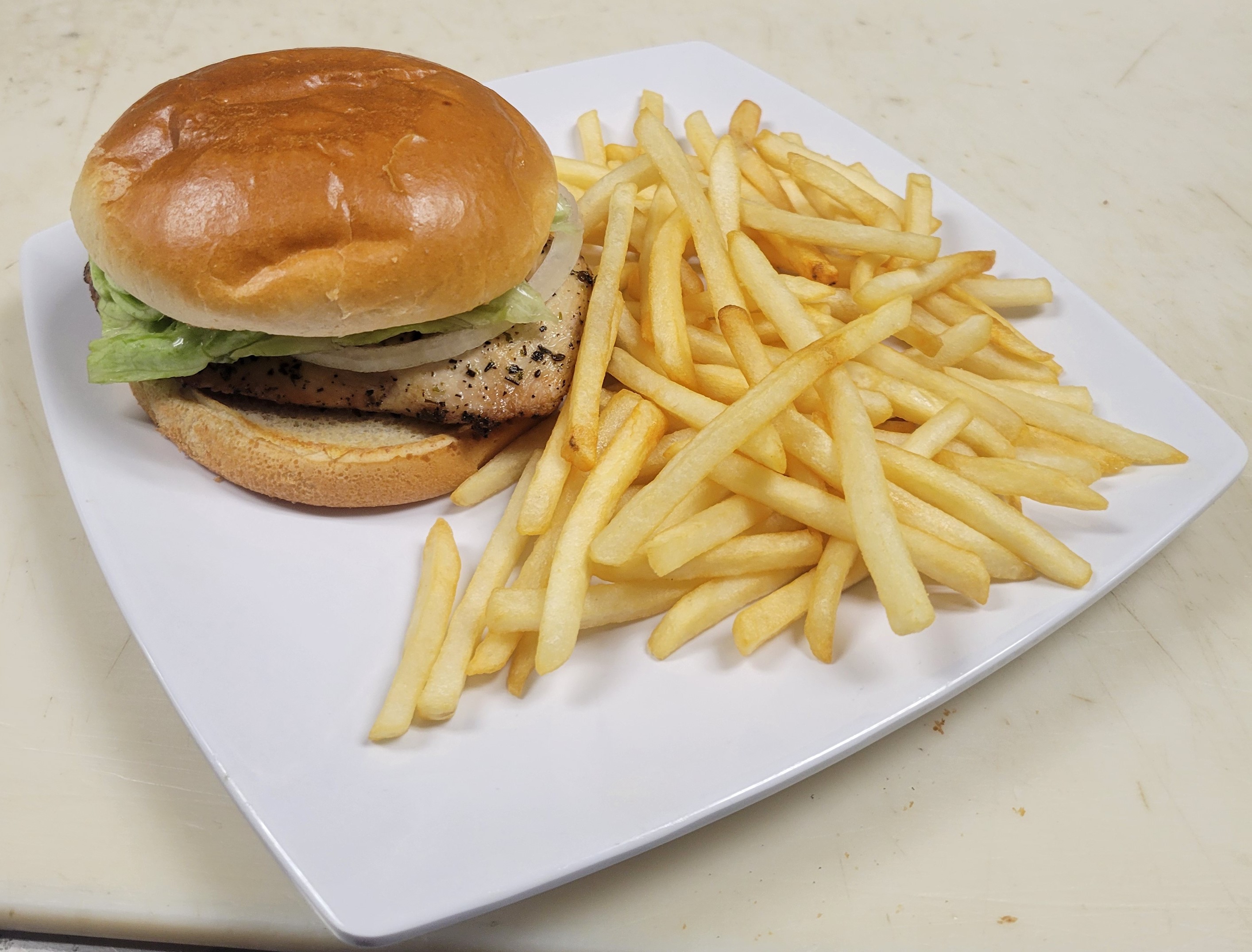 Grilled Chicken Breast MEAL(Fries & Drink).
