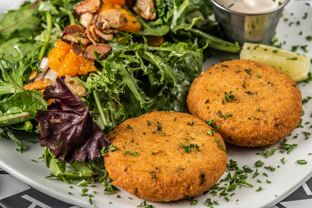 Salmon Cakes.