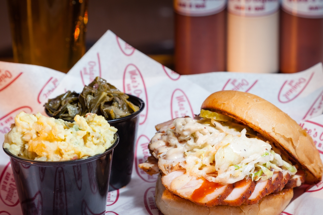 Smoked Turkey Sandwich.