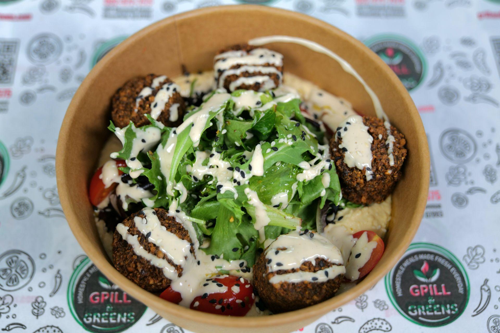 Falafel Plate (5 pcs.).