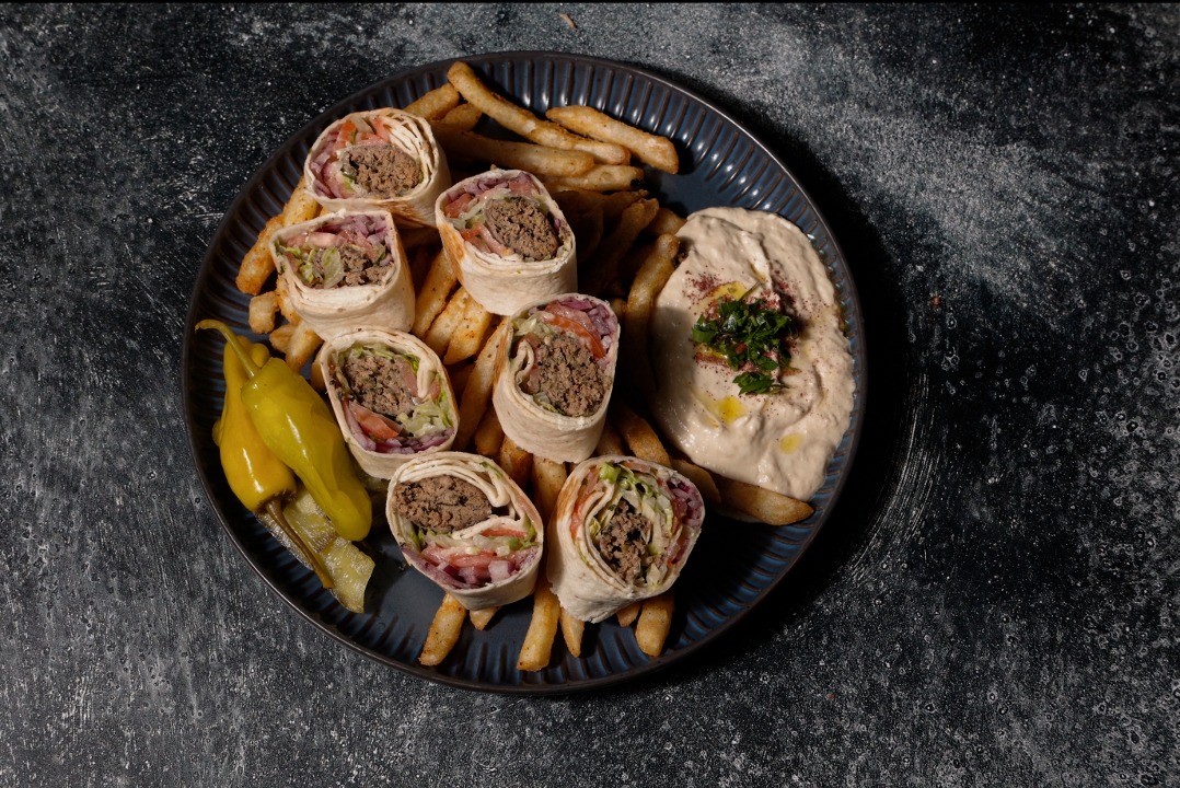 Beef Kuftah Meal.