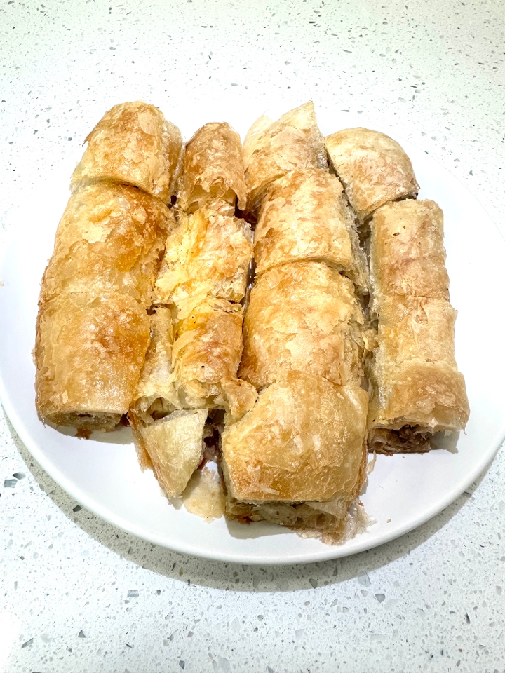 Ground Beef Borek Plate.