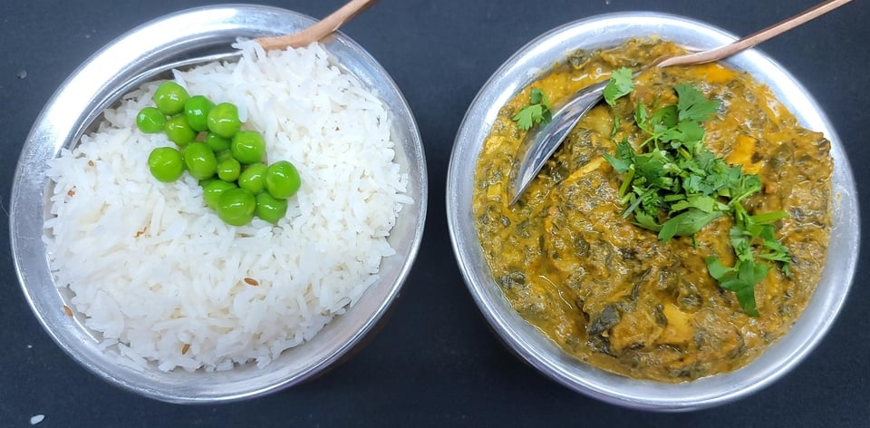 Chicken Saag.