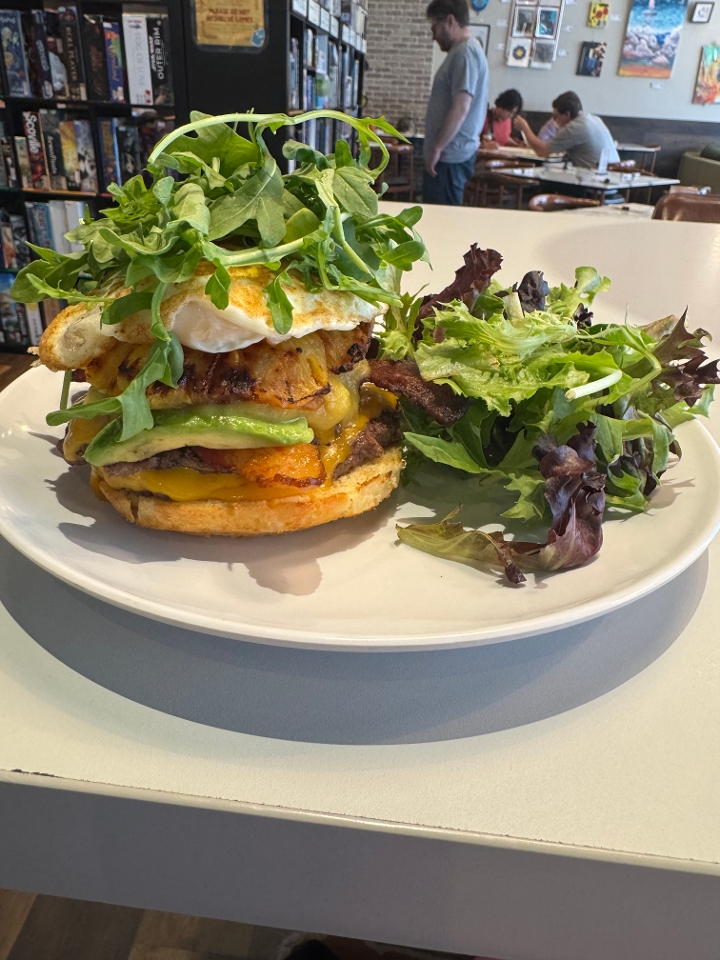 BnB Smashed Burger.