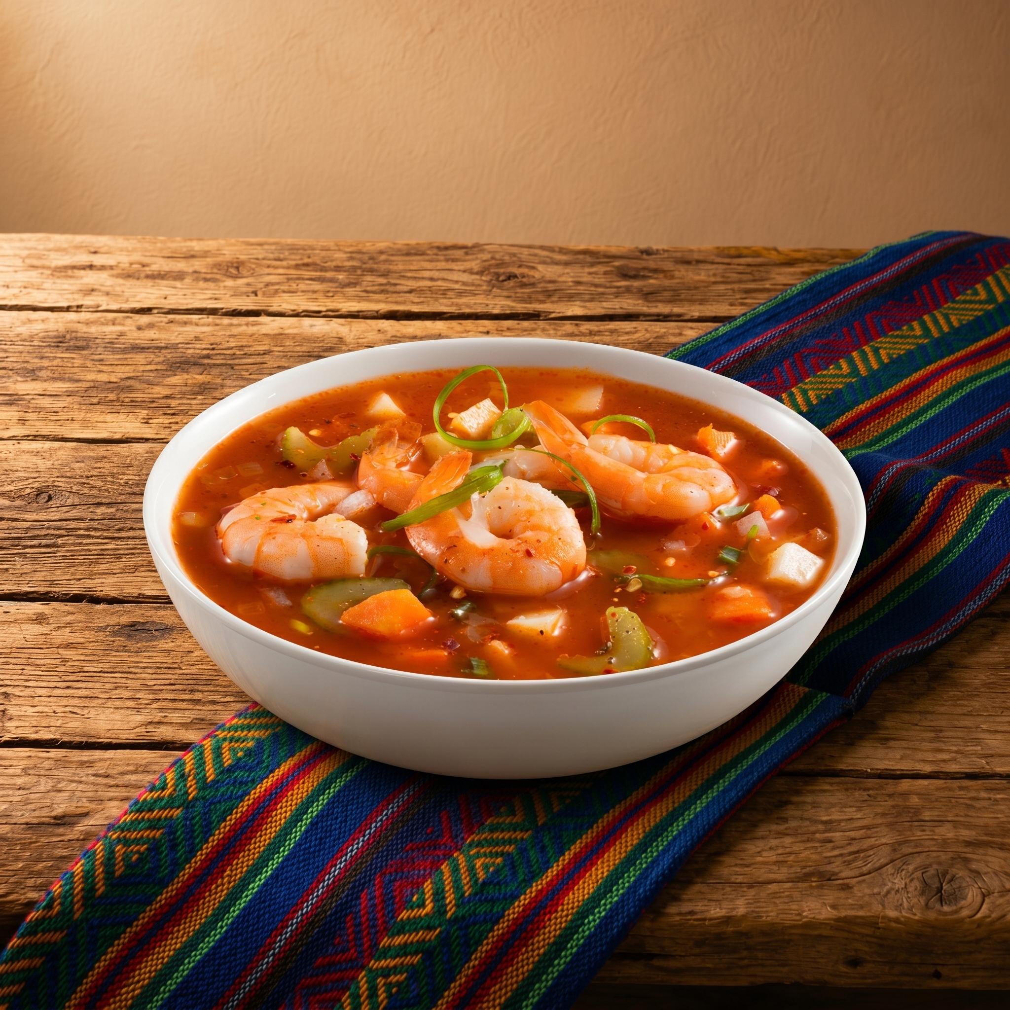 Caldo De Camaron.