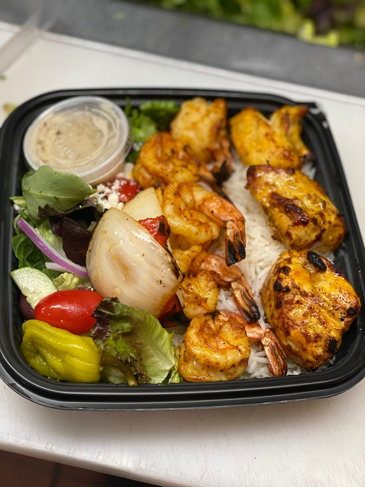 Land & Sea (Shrimp & Chicken).