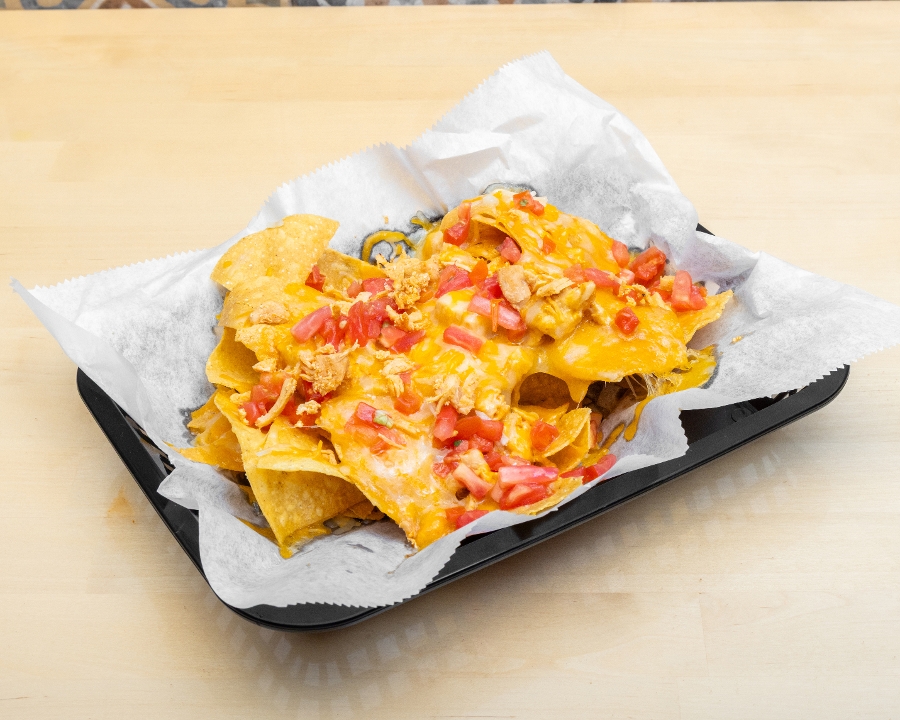 Nachos de Pollo (Chicken).