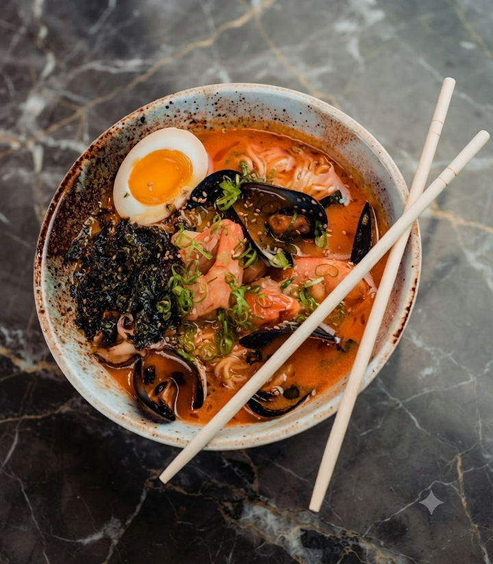 Seafood Ramen.