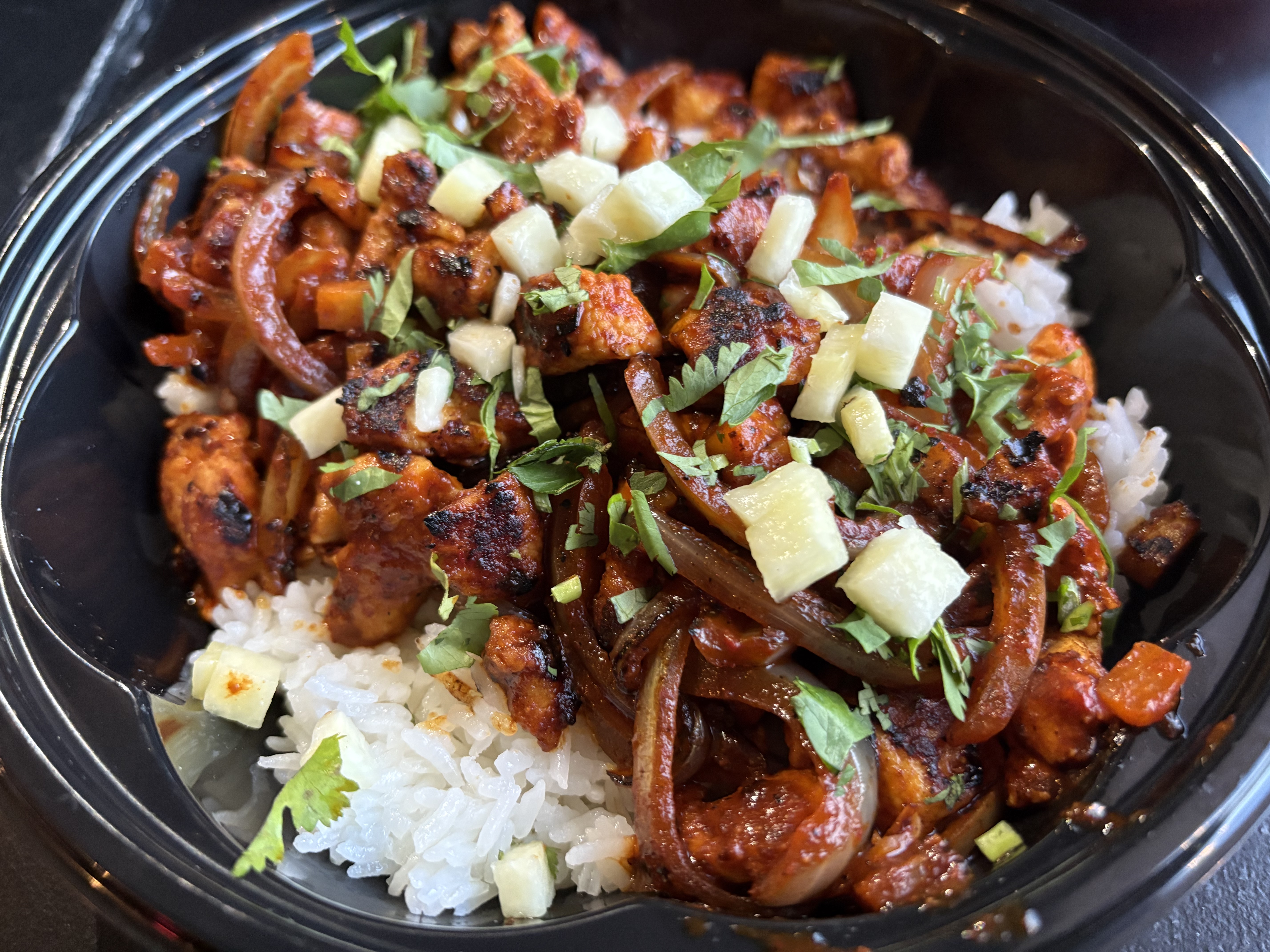 Pineapple Al Pastor Bowl.