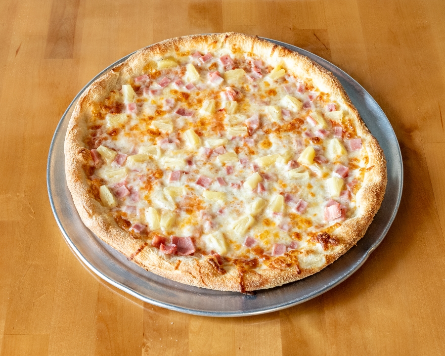 12" Hawaiian Pizza.