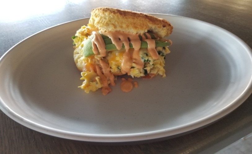 Veg-Head Biscuit.