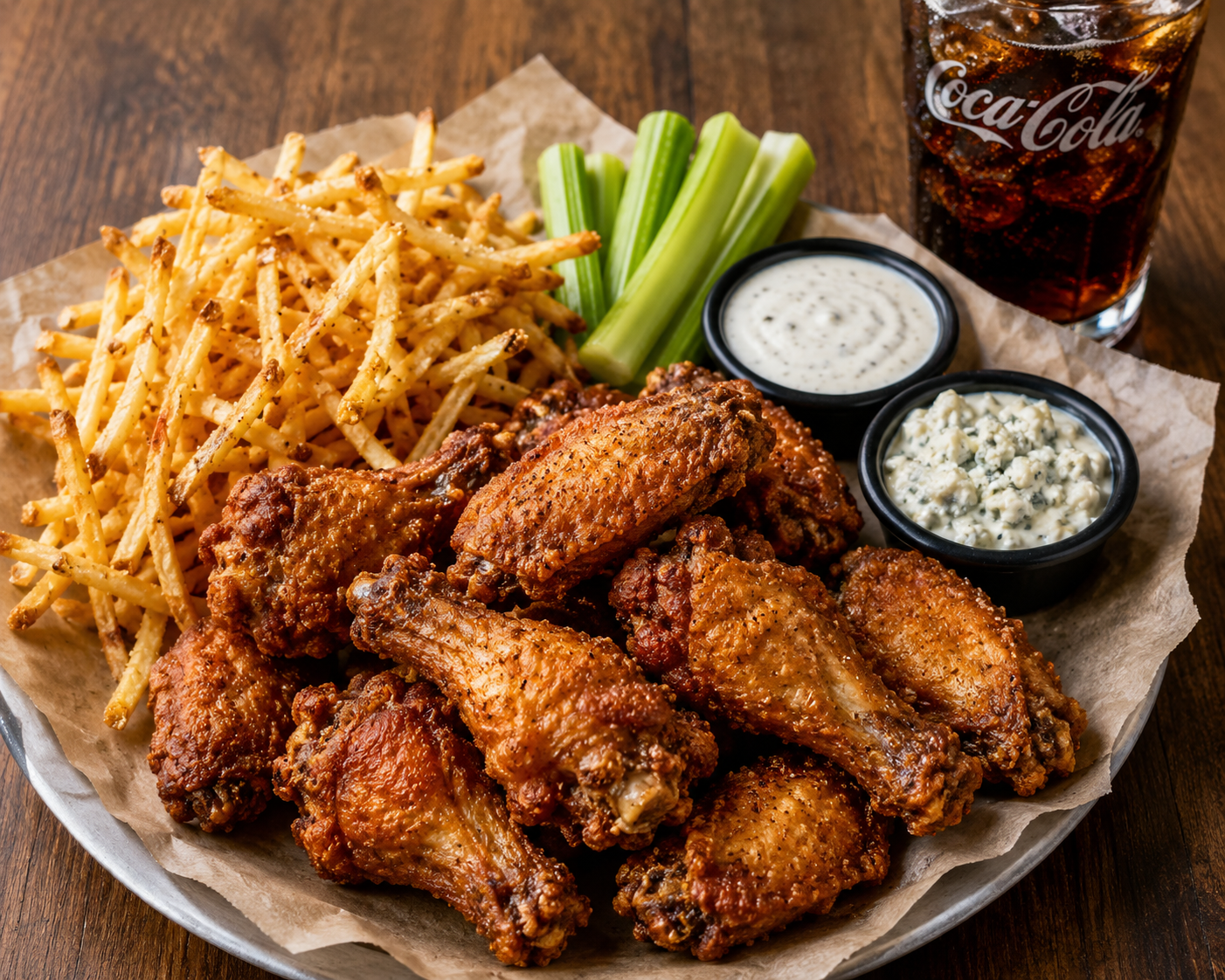 6 Wings Combo.