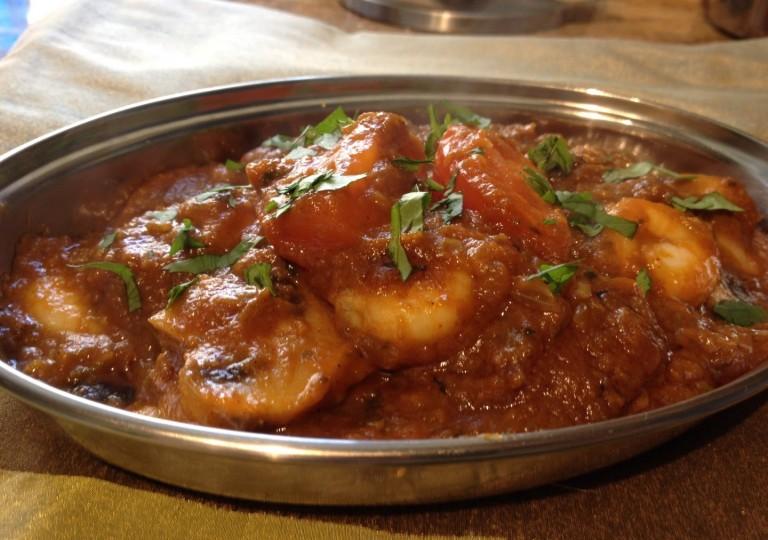 Shrimp Bhuna.