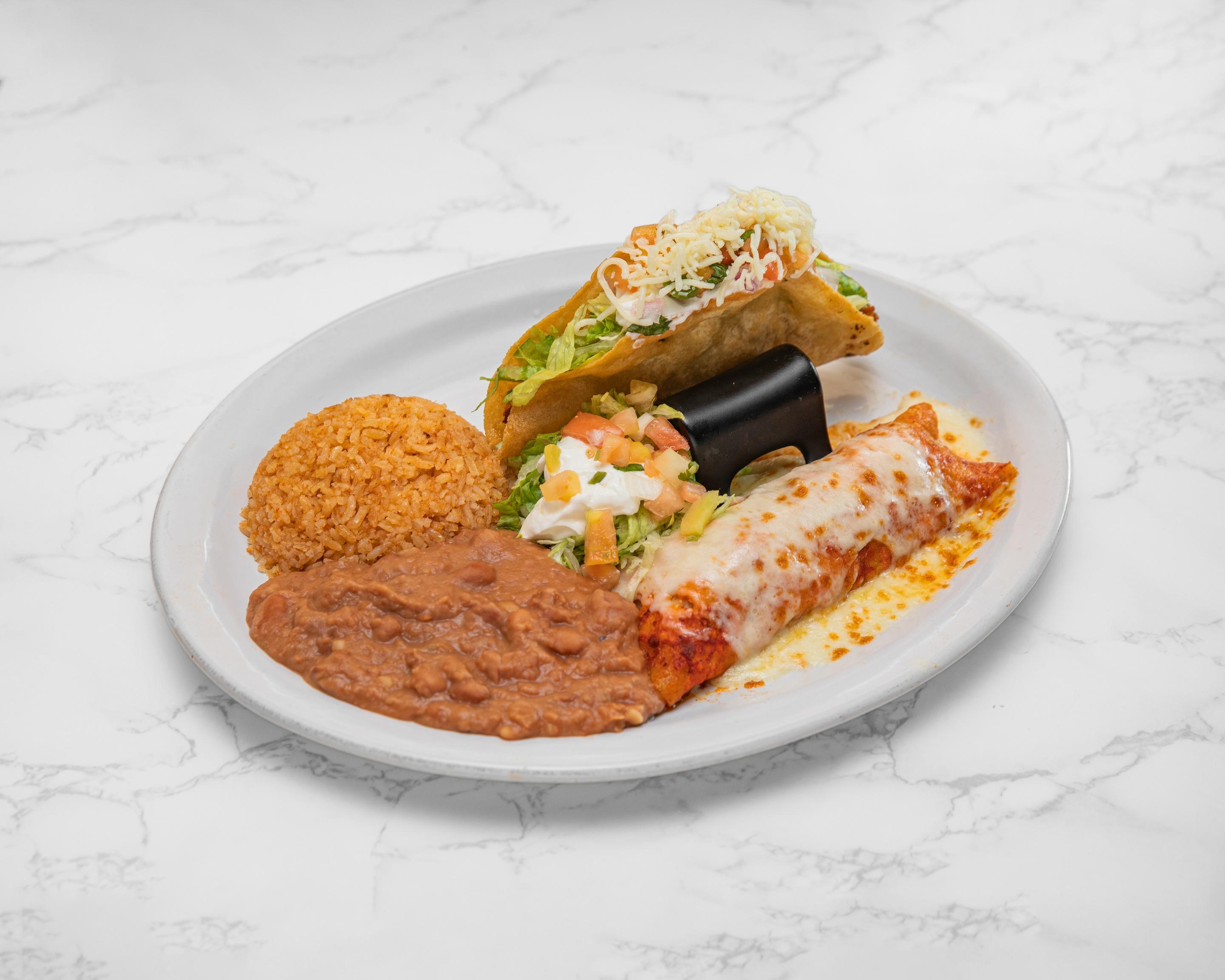 L-4 Enchilada & Taco*.