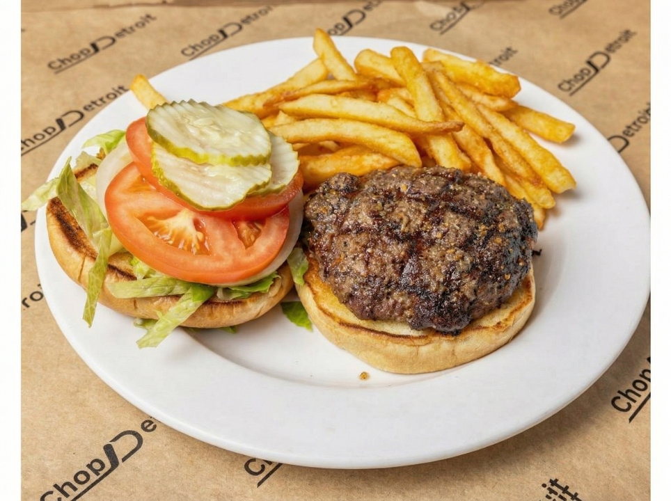 Charbroiled BYO Burger.
