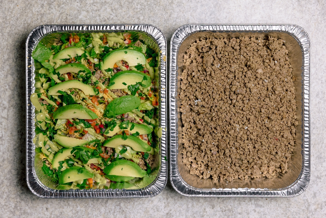 Taco Salad With Grass-Fed Beef.
