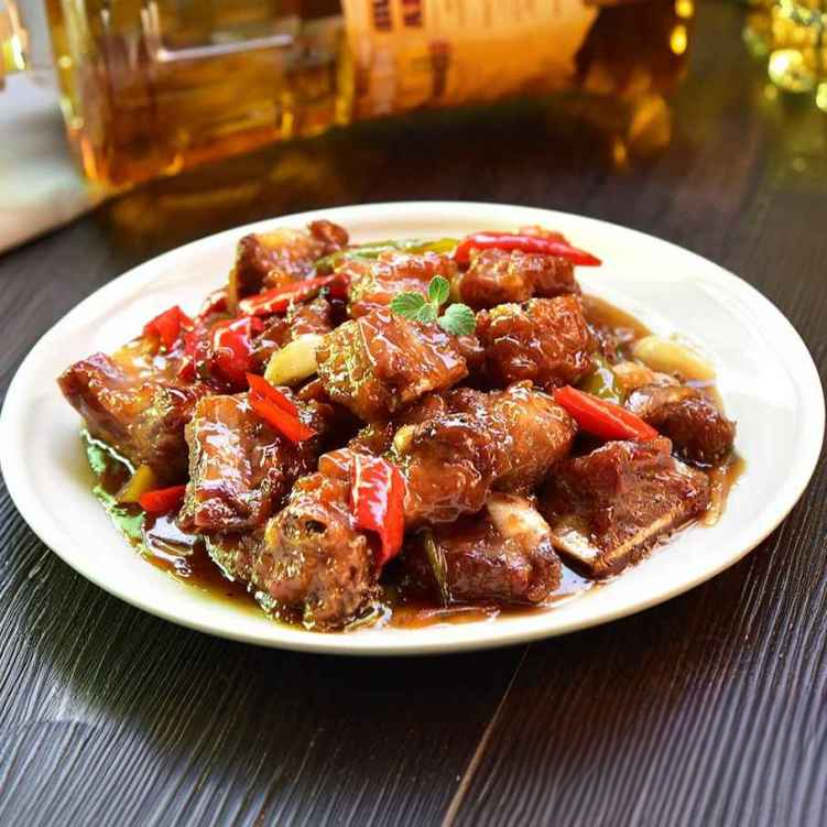 PK2. 生炒排骨/Sweet & Sour Riblets.