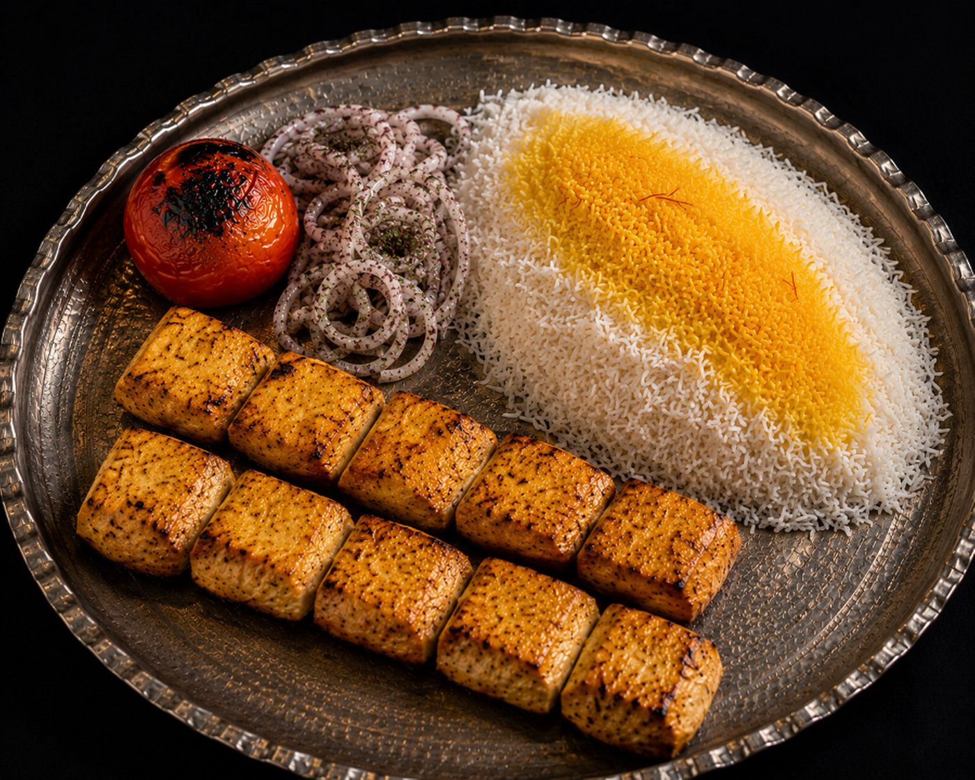 Double Chicken Kabob (جوجه کباب).