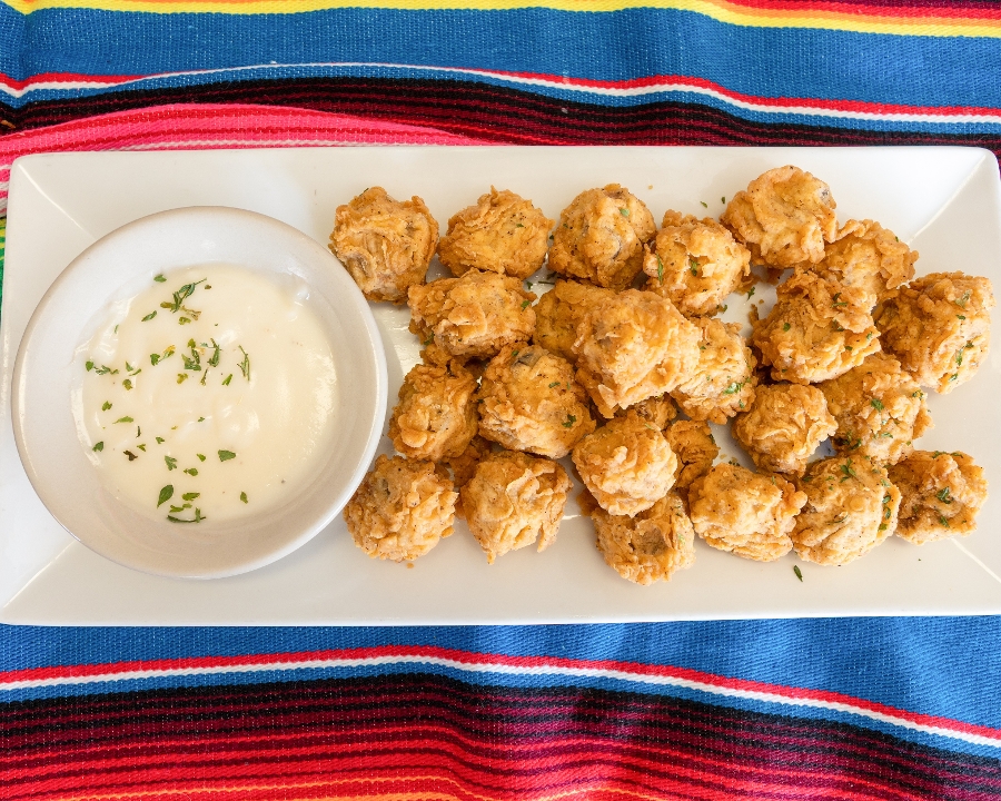 Fried Mushrooms.