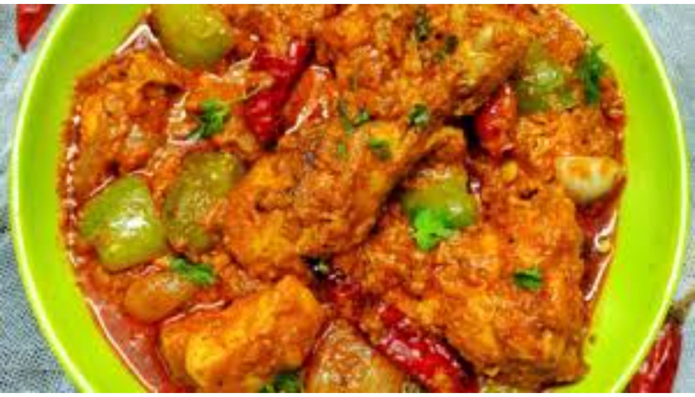 Kadai Chicken Masala-Halal, Gluten free.